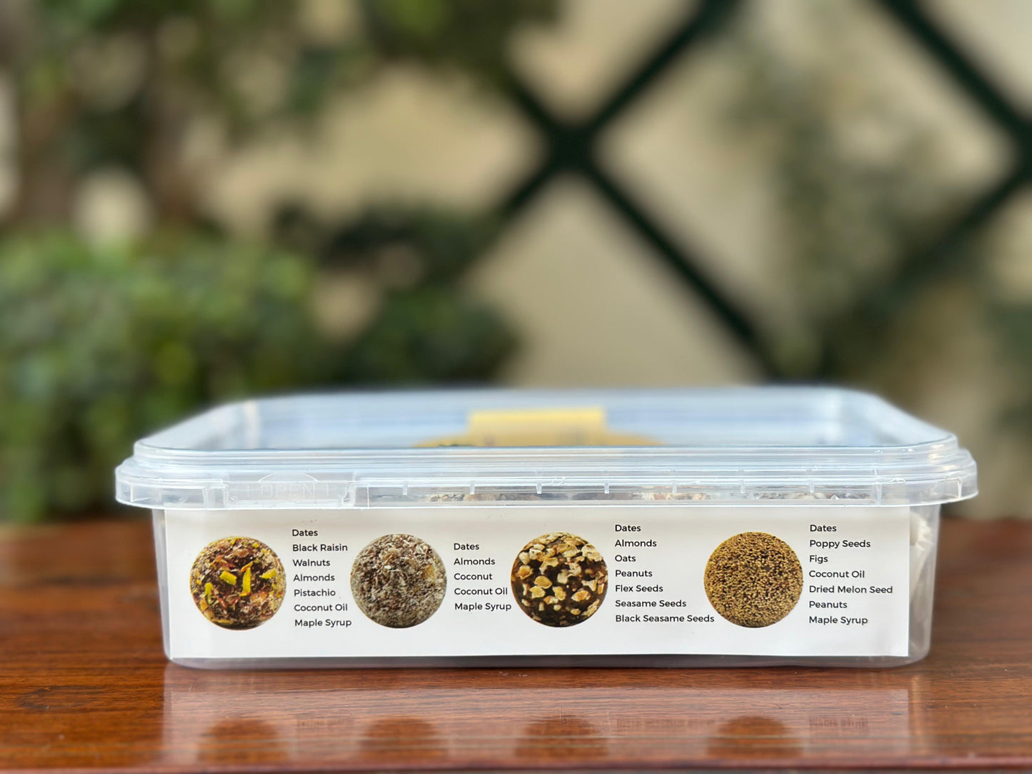 Aleebiya’s Energy Bites in elegant packaging – premium healthy snacks for gifting or daily consumption.